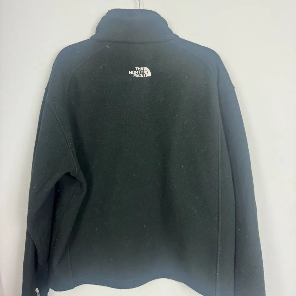 THE NORTH FACE | Black Full-Zip Fleece Jacket Men’s Size Large